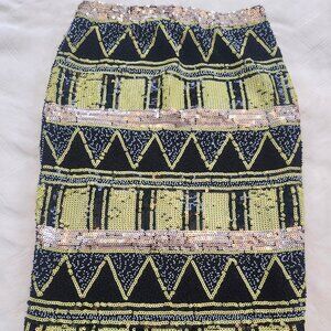 Endless rose sequin pencil skirt, size small